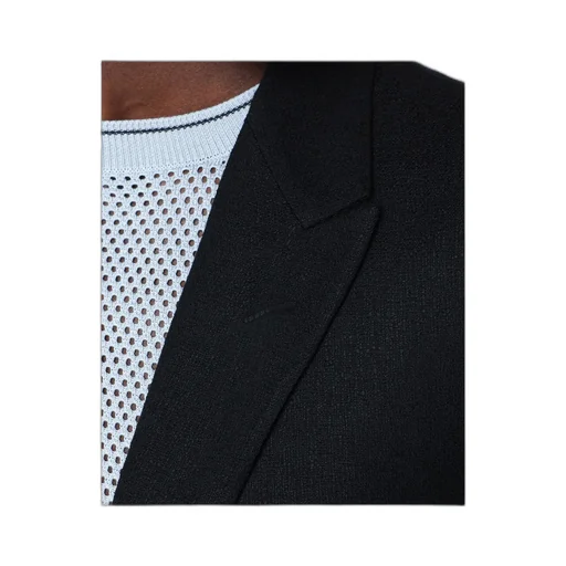 Single-Breasted Single-Button Blazer