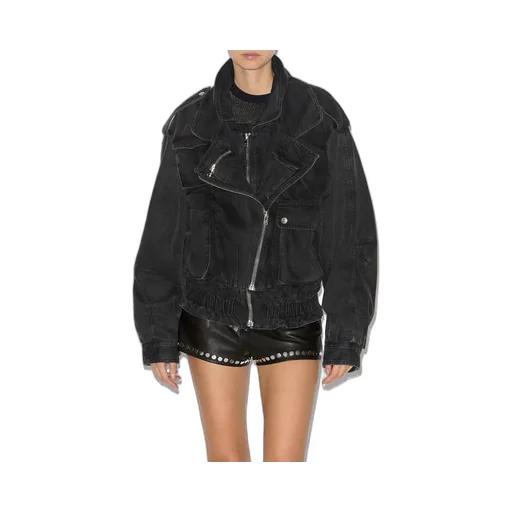 Isabel Marant Aneli Zipped Denim Jacket