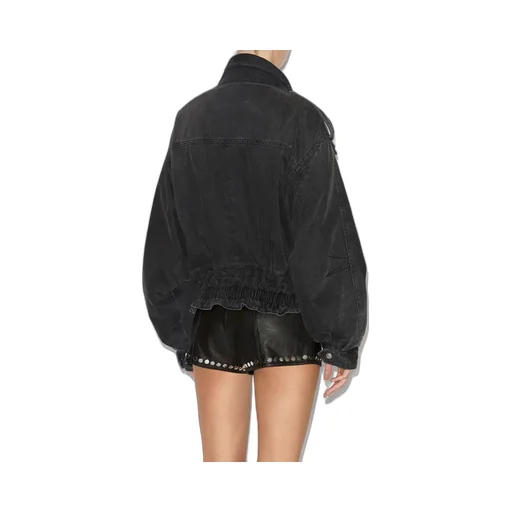 Isabel Marant Aneli Zipped Denim Jacket