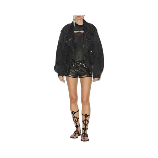 Isabel Marant Aneli Zipped Denim Jacket
