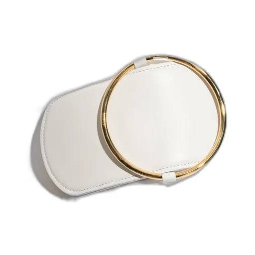 Wide Round Buckle Belt