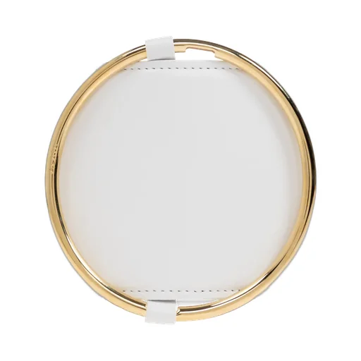 Wide Round Buckle Belt