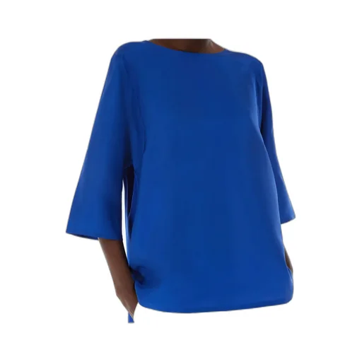 Silk And Jersey Blouse