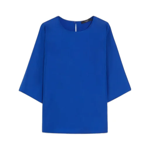 Silk And Jersey Blouse