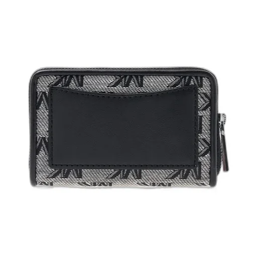 Logo-Plaque Zip-Fastening Wallet