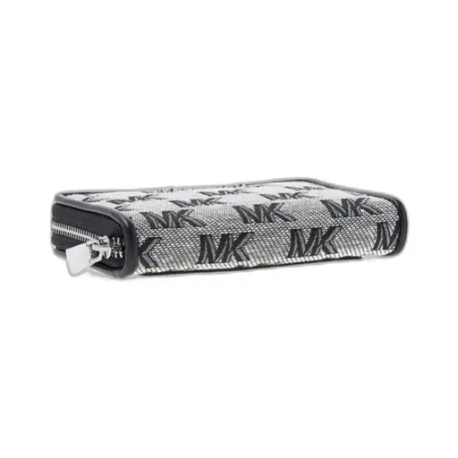 Logo-Plaque Zip-Fastening Wallet