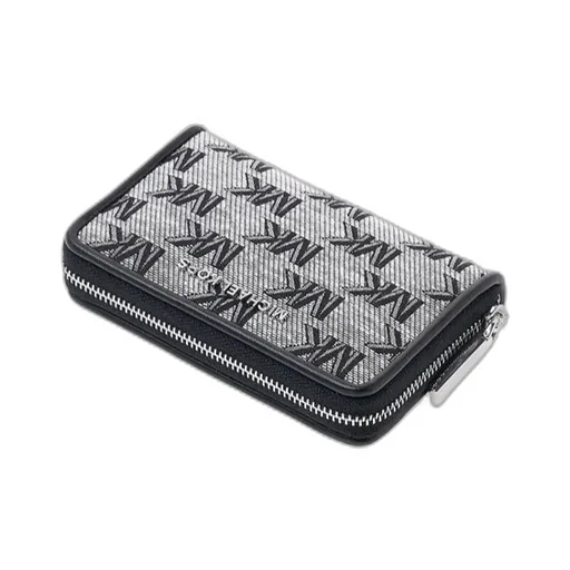 Logo-Plaque Zip-Fastening Wallet