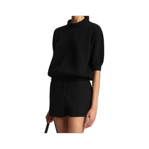 Khaite Short Sleeved Crewneck Jumper