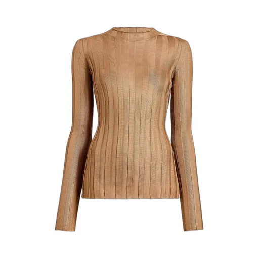 Cosette Mock-Neck Knit Top