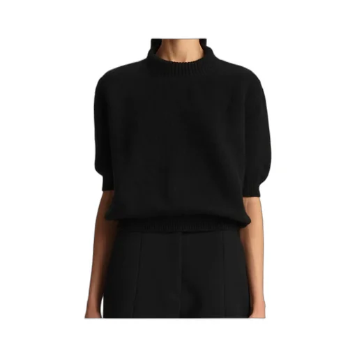 Khaite Short Sleeved Crewneck Jumper
