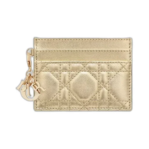 Lady Dior Freesia Card Holder