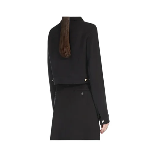 Cotton Cady Cropped Jacket
