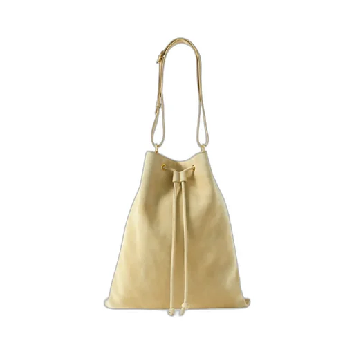 Large Drawstring Bucket Bag