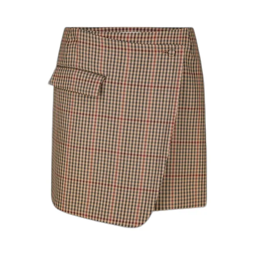Checked Skirt