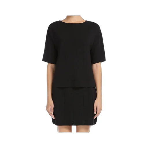 Viscose Boat-Neck Sweater