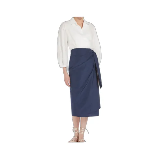 Weekend Max Mara Wrap Striped Shirt