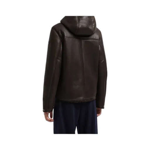 Charnassere Nappa Leather Down Jacket