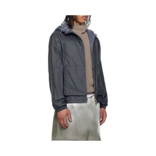 Moncler Lamo Zip-Up Hooded Jacket