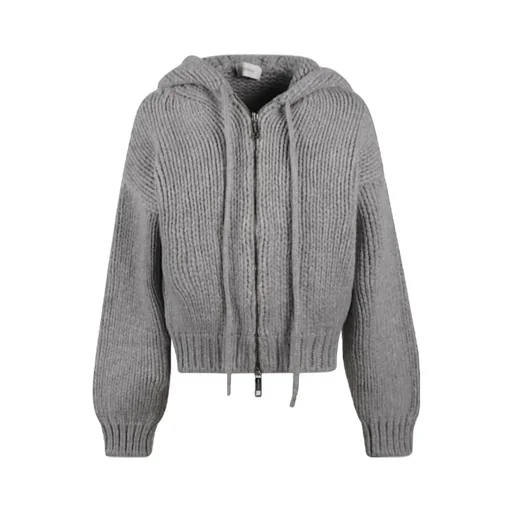 Hooded Zip-Up Sweater