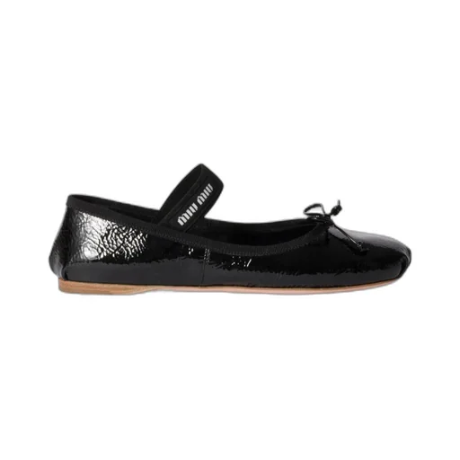 Miu Miu Bow-Detailed Ballerinas