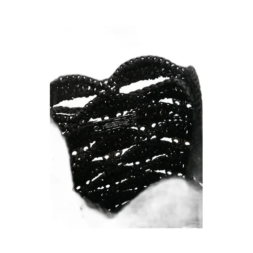 Paco Rabanne Raffia Drawstring Bucket Bag