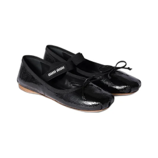 Miu Miu Bow-Detailed Ballerinas