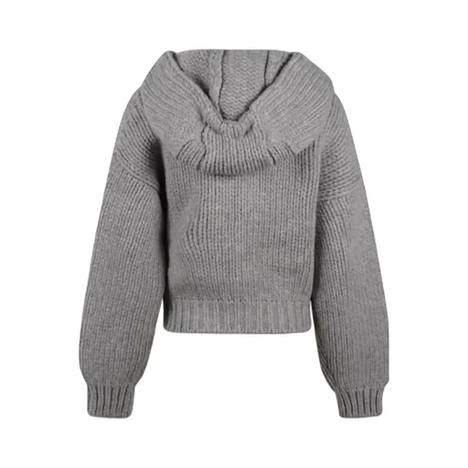 Hooded Zip-Up Sweater