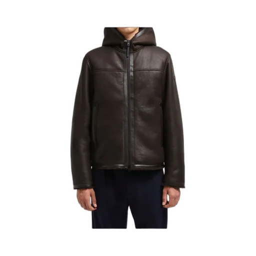 Charnassere Nappa Leather Down Jacket