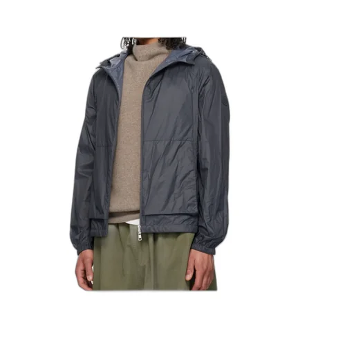 Moncler Lamo Zip-Up Hooded Jacket