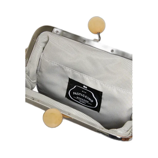 Medium Raffia-Effect Pasticcino Bag