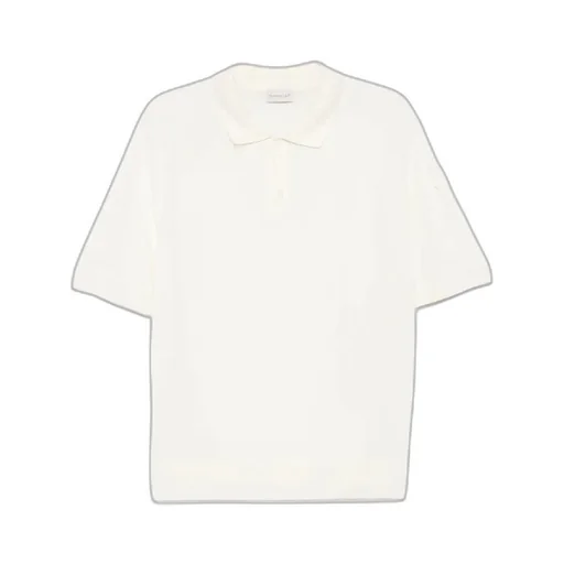 Silk & Linen Knit Polo Shirt