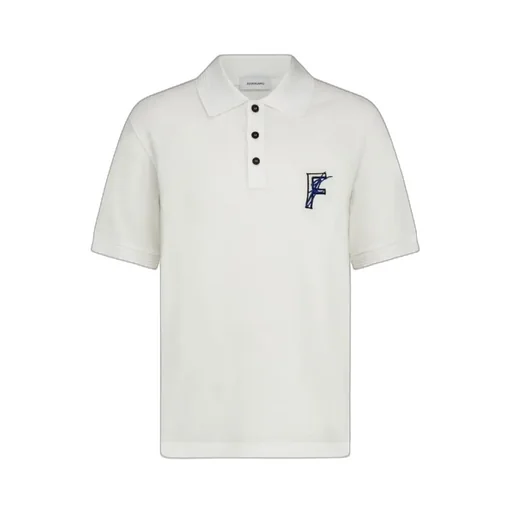 Ferragamo Logo Embroidered Short Sleeved Polo Shirt