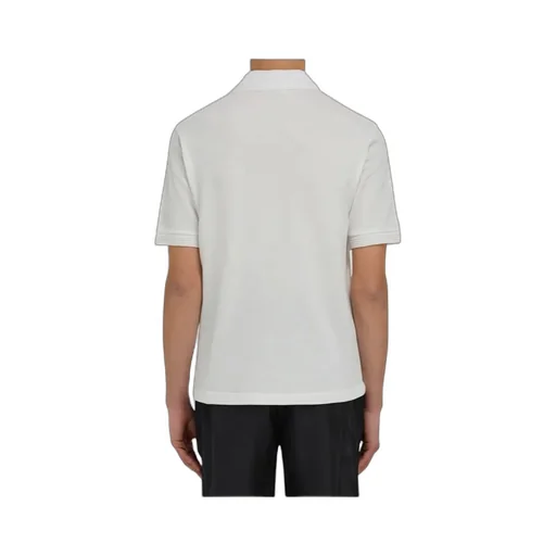 Ferragamo Logo Embroidered Short Sleeved Polo Shirt