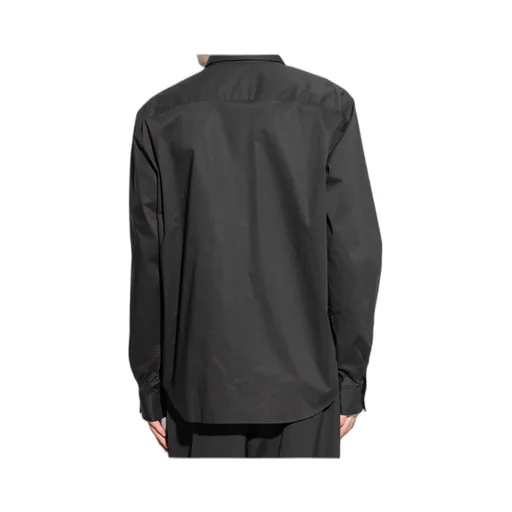 Versace Jeans Couture Logo Plaque Long-Sleeved Shirt
