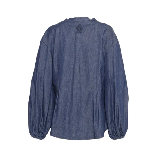 Dondup Long Sleeved V-Neck Blouse