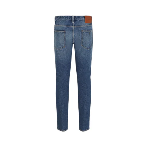 Emporio Armani Distressed Slim Fit Jeans