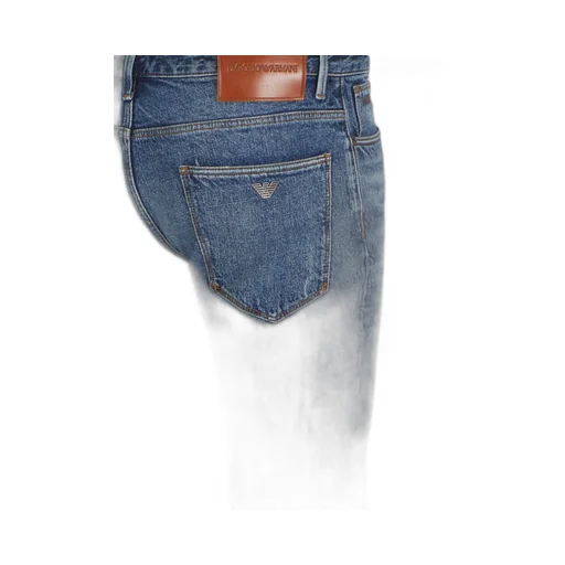 Emporio Armani Distressed Slim Fit Jeans