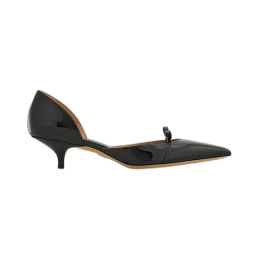 Mini Bow Mid Heel Pump