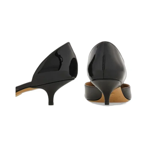 Mini Bow Mid Heel Pump