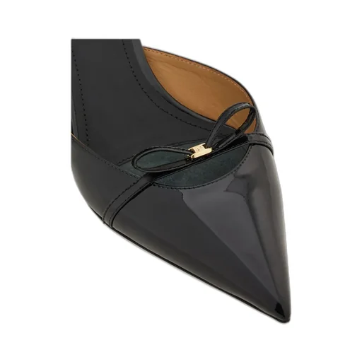Mini Bow Mid Heel Pump