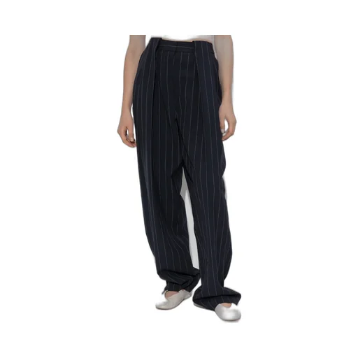 Stella Mccartney Slouchy Panelled Pinstripe Pants