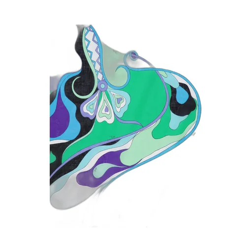 Pucci Graphic Printed Tie Fastened Midi Skirt