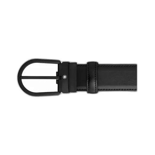Montblanc Horseshoe Buckled Belt