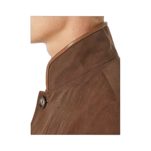Loro Piana Spagna Long-Sleeved Buttoned Jacket