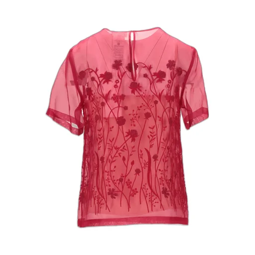 P.A.R.O.S.H. Layered Floral Embellished Top