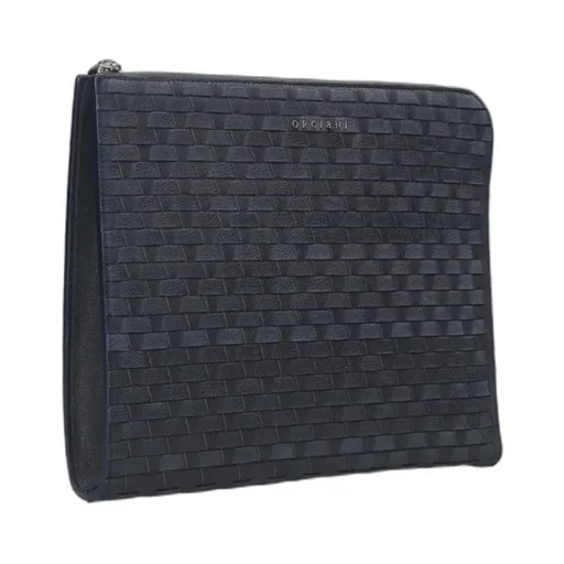 Pochette Slim Chevrette Woven