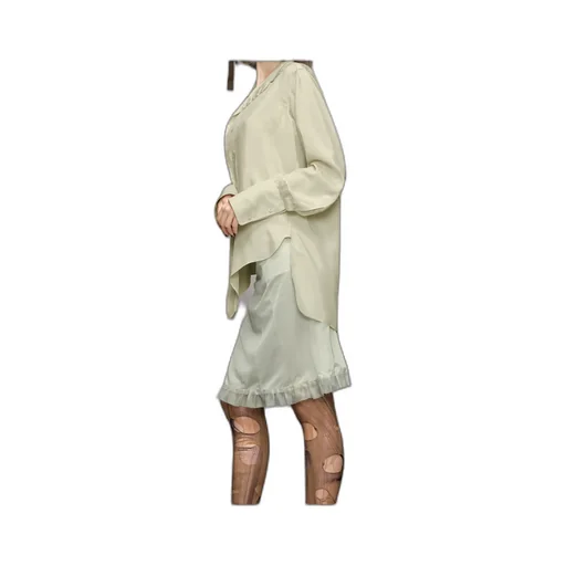 Dropped Hem Shirt