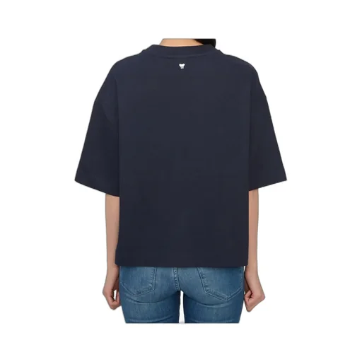Cotton Jersey And Viscose T-Shirt