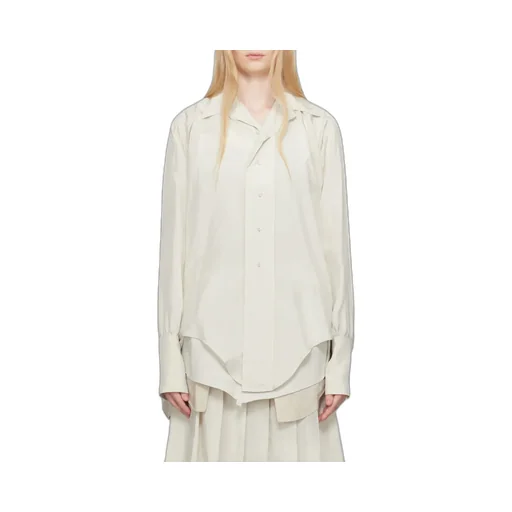 Dropped Hem Shirt