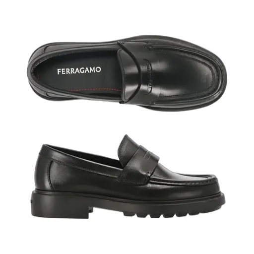 Penny Loafer With Signature